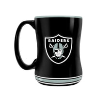 Tasse Sculptée Team Crest (14 oz) De Inglasco - Las Vegas Raiders