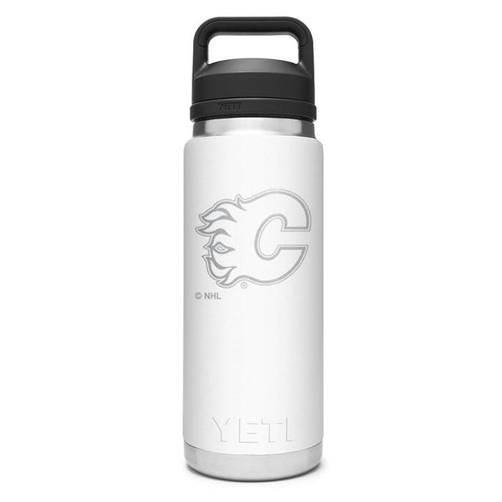 Yeti NHL Rambler 769 ml Bottle with Chug Cap (26 oz) - White