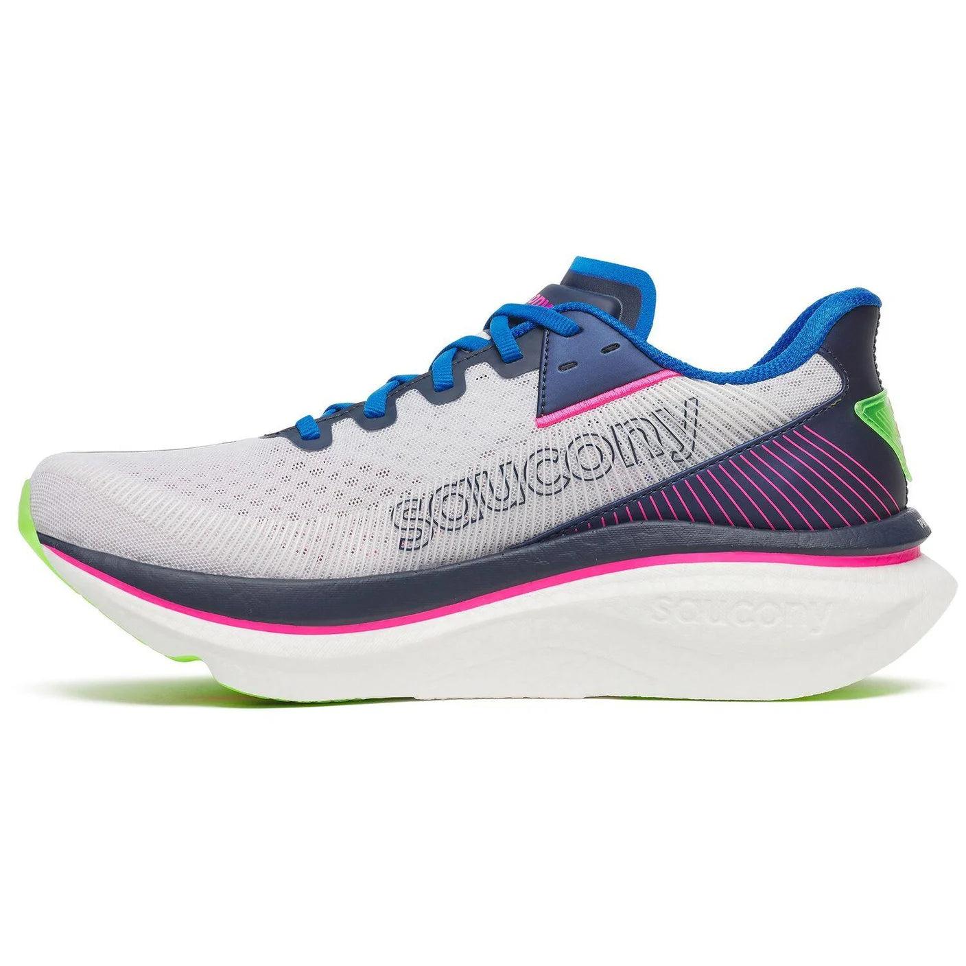 SAUCONY：ENDORPHIN AZURA（26.5㎝） Saucony Endorphin Azura Men's Running Shoes - White/Navy | Source