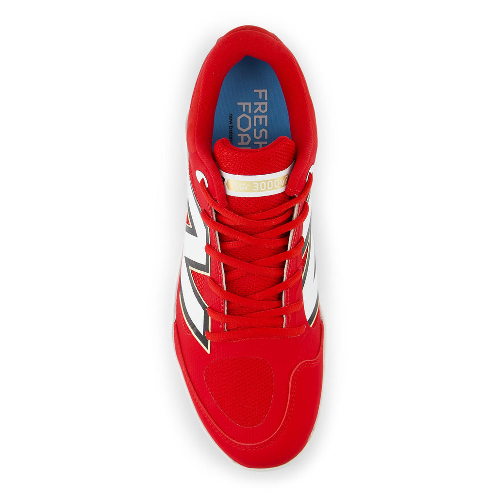 New Balance Fresh Foam 3000v7 Molded Baseball Cleats Mens 9.5 Burgundy Red NEW New Balance Fresh Foam 3000v7 Molded - Colors – Peligro Sports main image 4