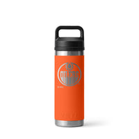 Yeti Rambler 18oz (532ml) Bottle with Chug Cap - NHL Edition - Edmonton Oilers