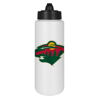 Bouteille D'eau LNH Tallboy Avec Couvercle à Membrane De Inglasco - Minnesota Wild