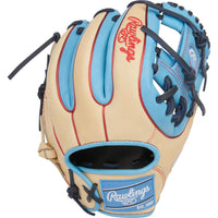 Rawlings Heart of the Hide 11.5" Baseball Glove - Camel/Columbia Blue - Right Hand Throw