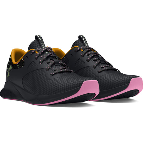 Armour Charged Aurora Womens Under Armour Black Trainers UA
