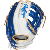 Gant de Balle Rapide Liberty Advanced 12,75po de Rawlings (2026) - Blanc/Royale
