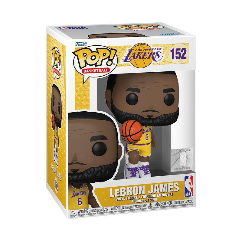 Funko Pop NBA Lebron James Figurine - Lakers | Source for Sports