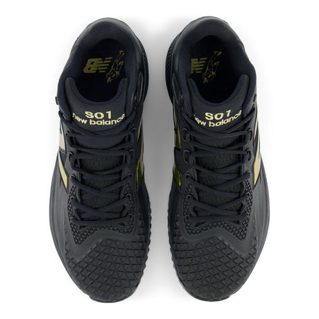 New Balance FuelCell OHTANI Turf Baseball Shoes Black/Metallic Gold  Source for Sports