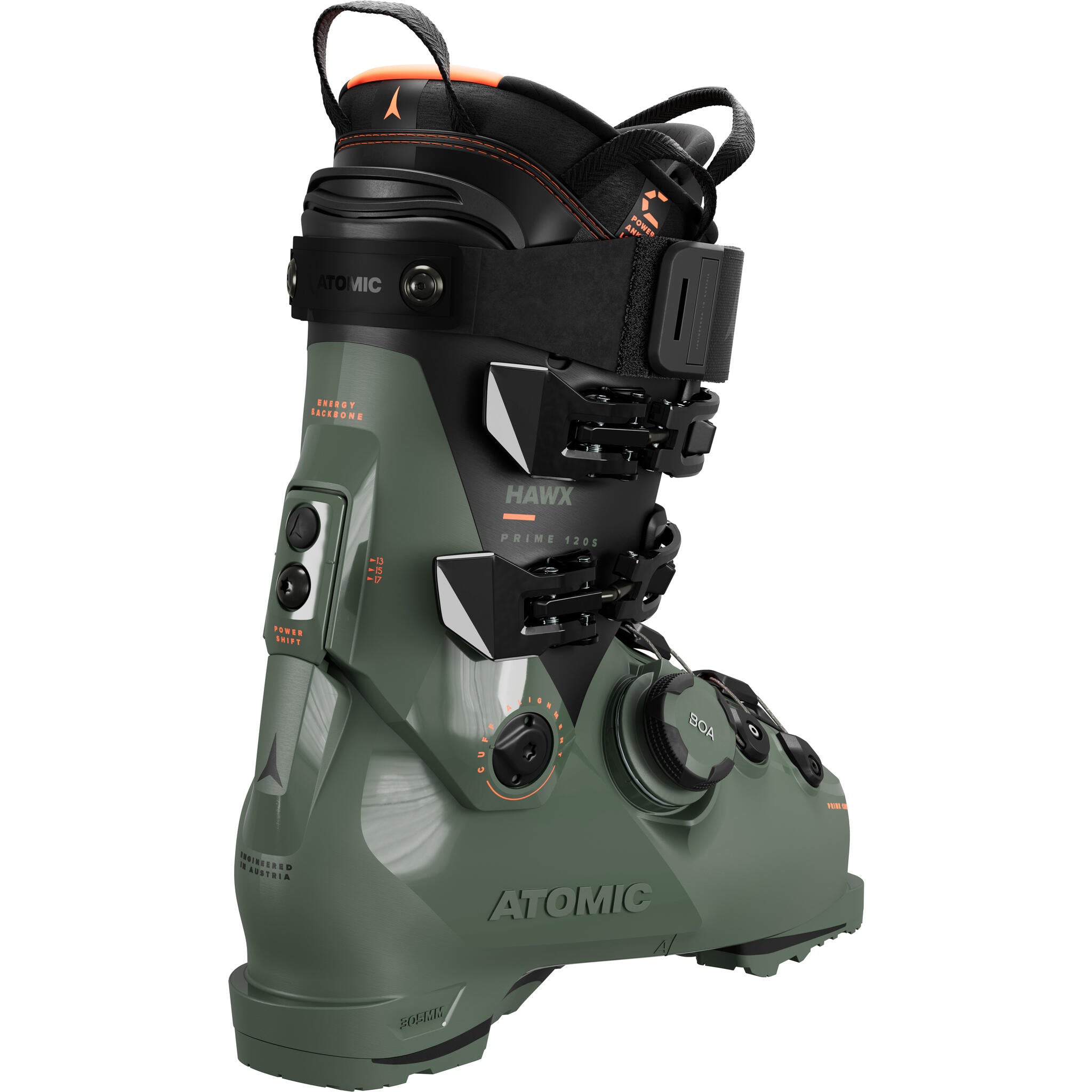 Atomic Hawx Ultra 120 S BOA GW Alpine Ski Boots (2024) - Army