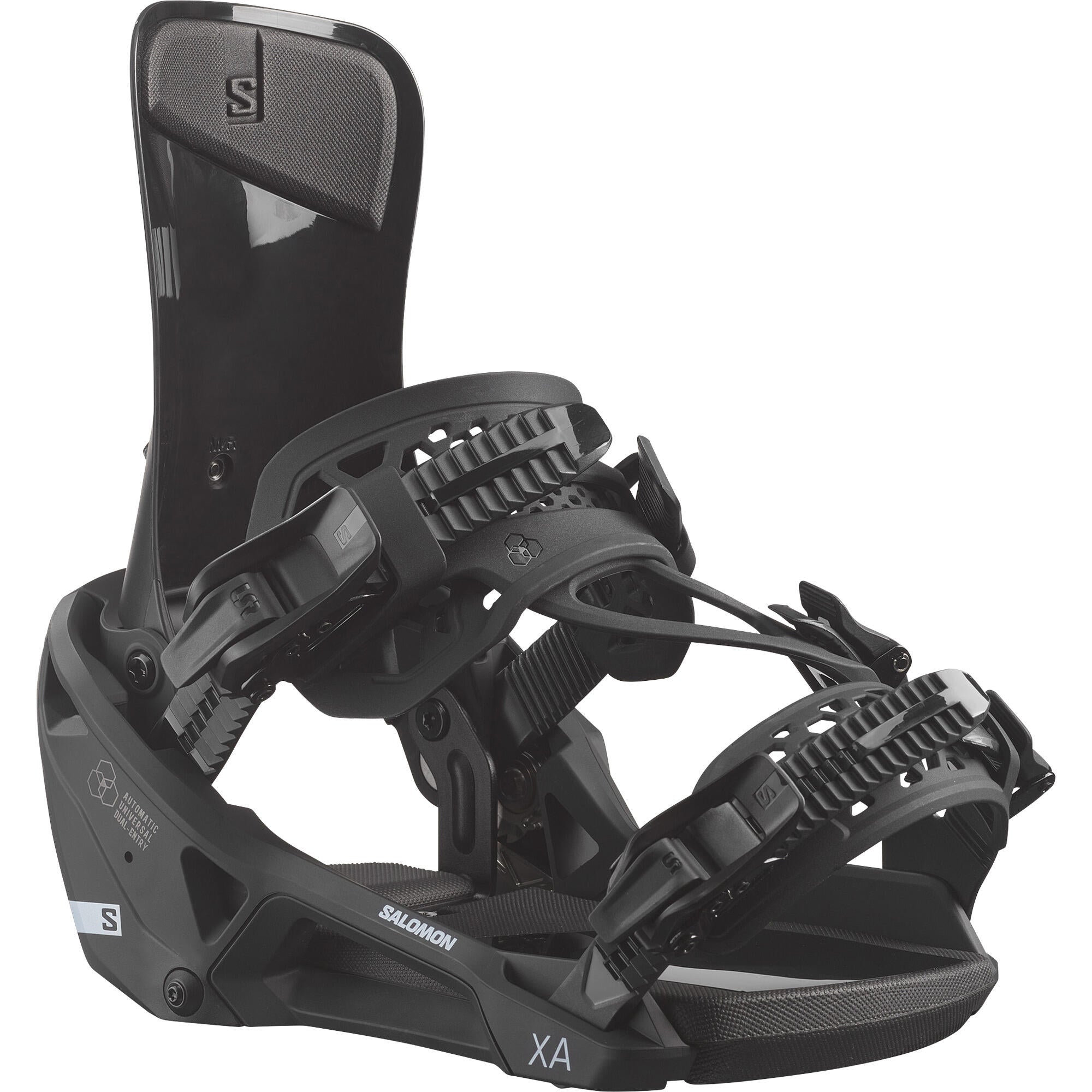 Salomon XA Supermatic Snowboard Bindings (2026) - Black | Source