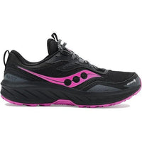 Chaussures De Course Trail Excursion TR18 GTX De Saucony Pour Femmes - Noir/Mûrier