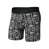 Boxer Smooth Luxe Micro Modal de Saxx - Royal Tropical/Noir