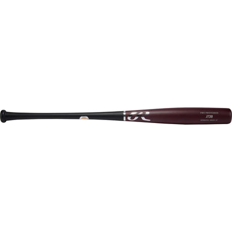 Batte De Baseball En Bois D'érable Torpedo - 32 Pouces - 29.2 Oz - Traitée à La Flamme Doré/noir