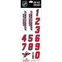 Sportstar NHL Helmet Decals - Carolina Hurricanes