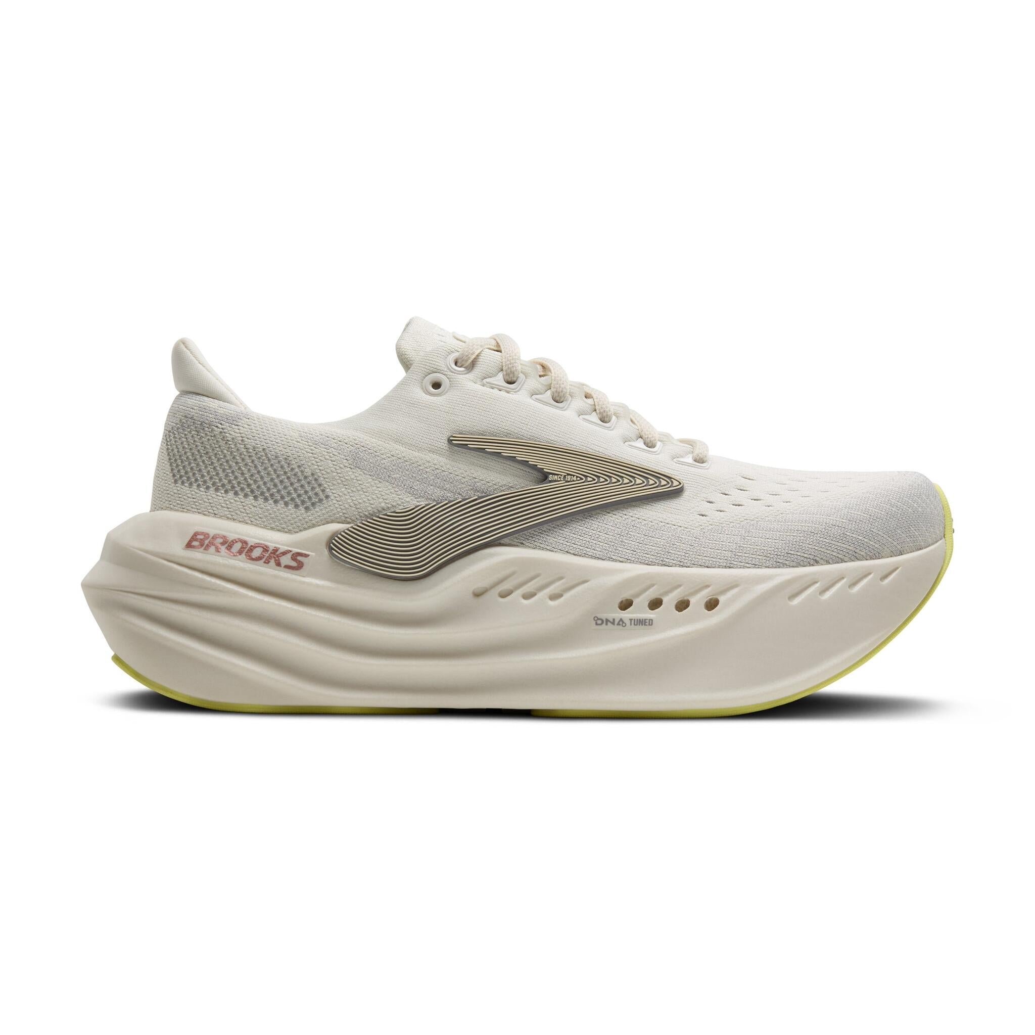 【25cm】BROOKS Glycerin MAX Limited Color Brooks Glycerin Max Women's Running Shoes - Coconut/Alloy/Rose