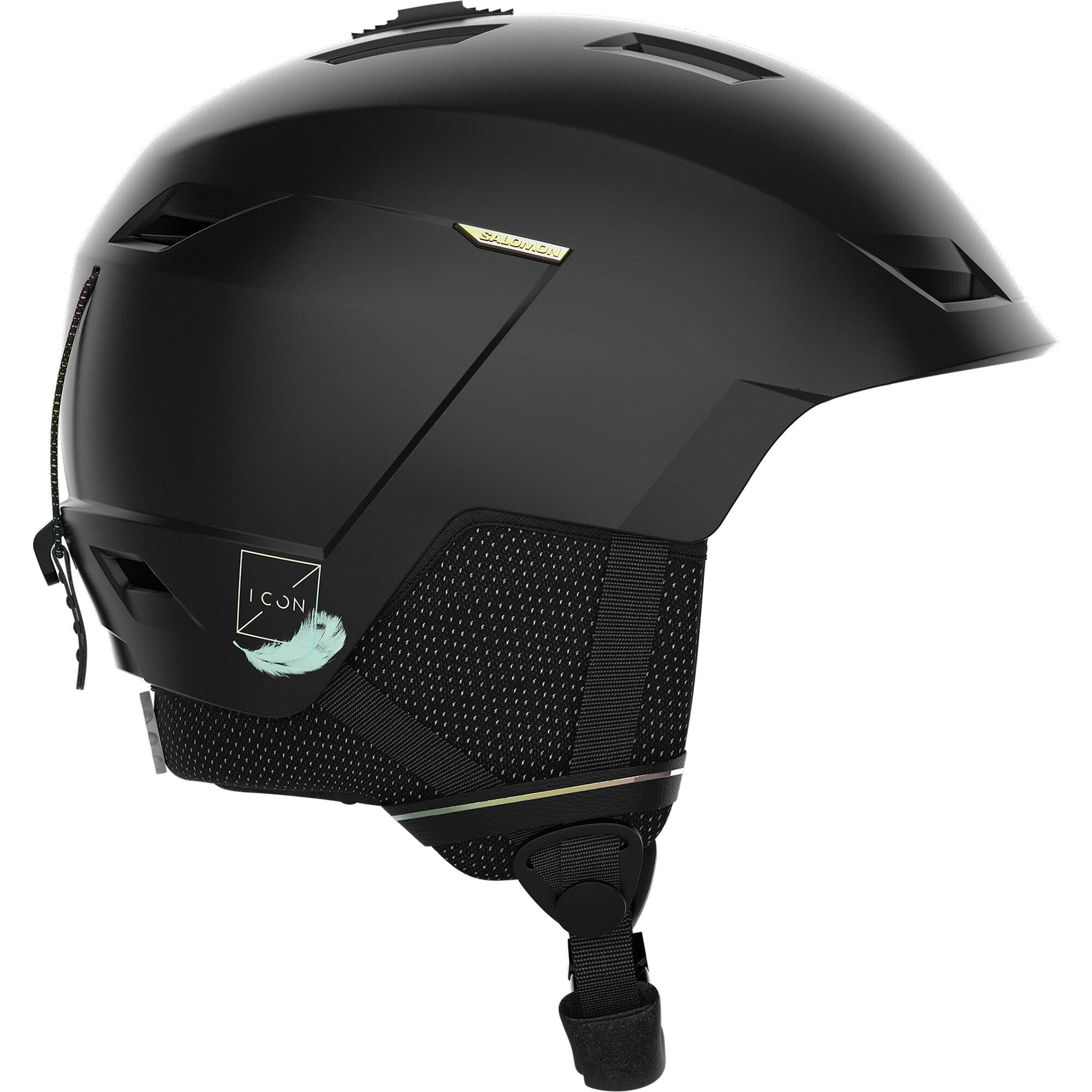 Salomon Icon LT Women's Ski Helmet - Black | Source for Sports