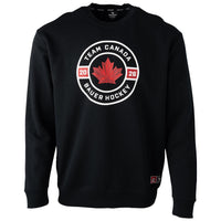 Chemise À Manches Longues À Col Rond De Bauer X Hockey Canada - Noir