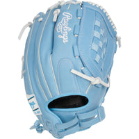Gant De Softball Fastpitch R9 Series 12,5 po De Rawlings Pour Jeunes - Bleu Caroline - Lancer Main Droite