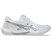 Asics Gel-Rocket 12 Women's Court Shoes - White/Pure Silver