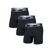 Boxer essentiel Performance Mesh de Saxx - Paquet de 3 - Noir