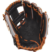 Rawlings Heart Of The Hide ContoUR 11.5" Baseball Glove - Grey/Navy