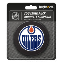 Souvenir Collectionneur NHL De Palet De Hockey De Inglasco - Edmonton Oilers