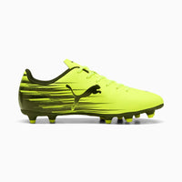 Crampons De Soccer Attacanto II FG/AG De Puma Pour Hommes - Alerte Jaune/Noir