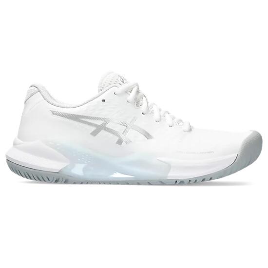 YN　パールホワイト Asics Gel-Challenger 14 Women's Tennis Shoes - White/Silver