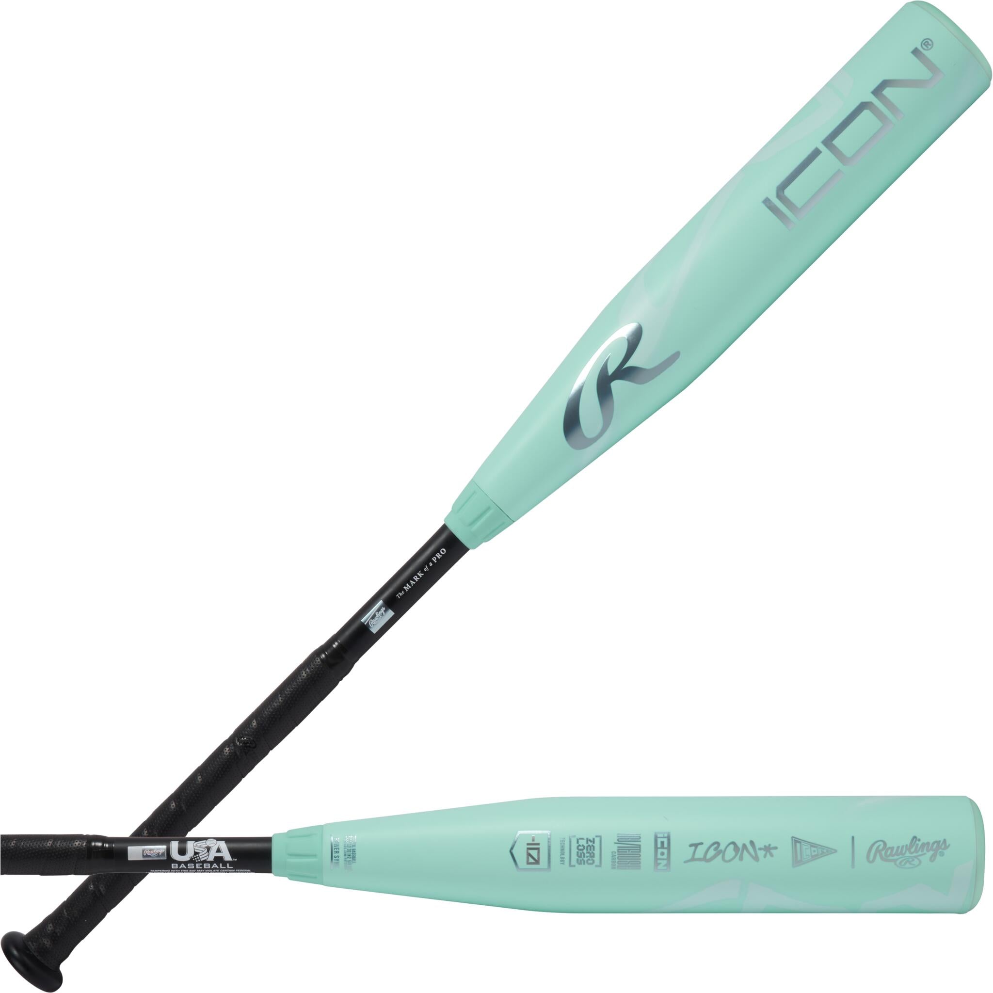 Rawlings 野球バット USA認証 クアトロ 29inc Rawlings Icon USA -10 Baseball Bat (2026) | Source for Sports