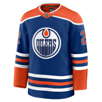 Fanatics Premium Bouchard Edmonton Oilers Hockey Jersey - Royal