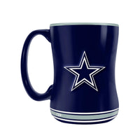 Tasse Sculptée Team Crest (14 oz) De Inglasco - Dallas Cowboys