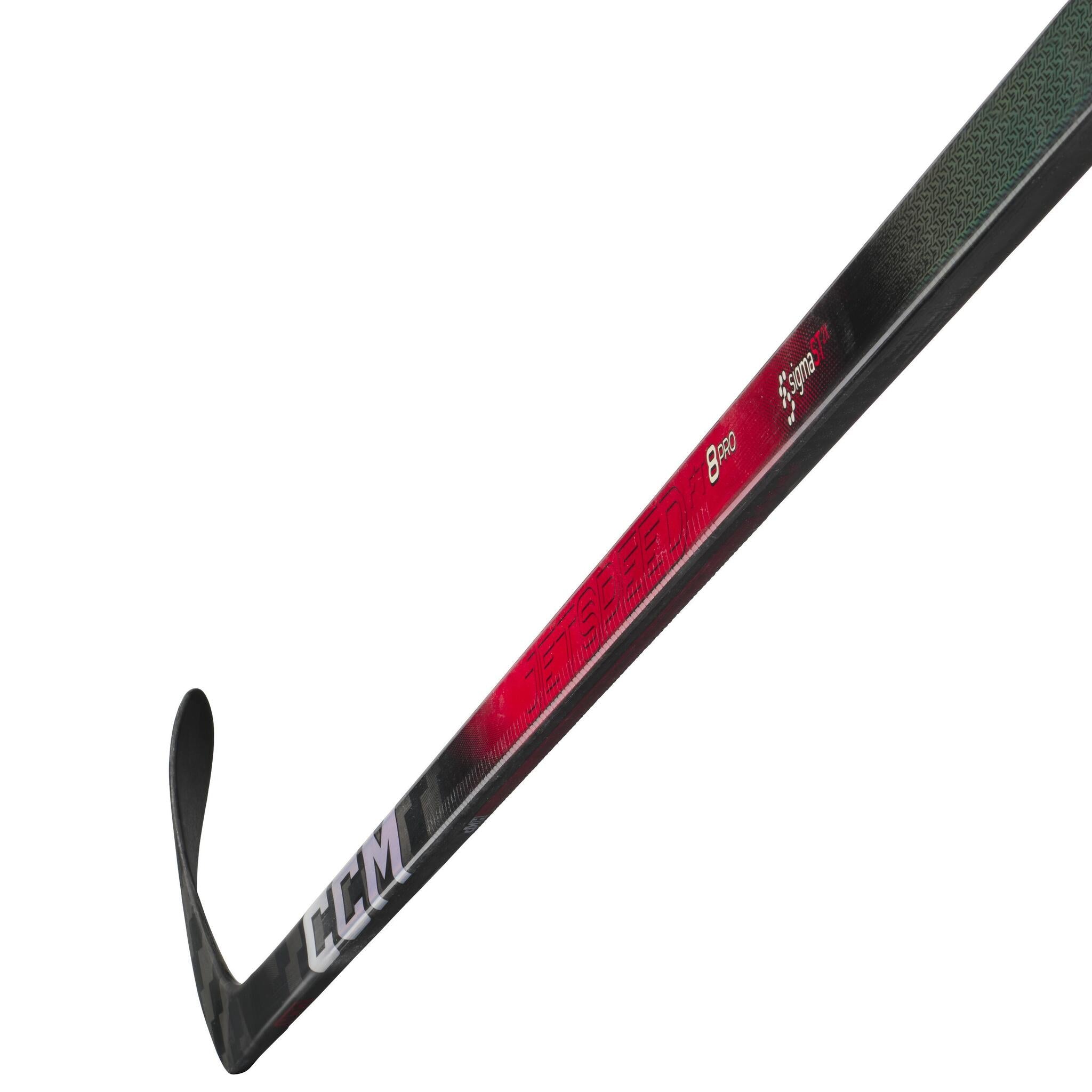 CCM JetSpeed FT8 Pro Red Junior Hockey Stick (2025) | Source for