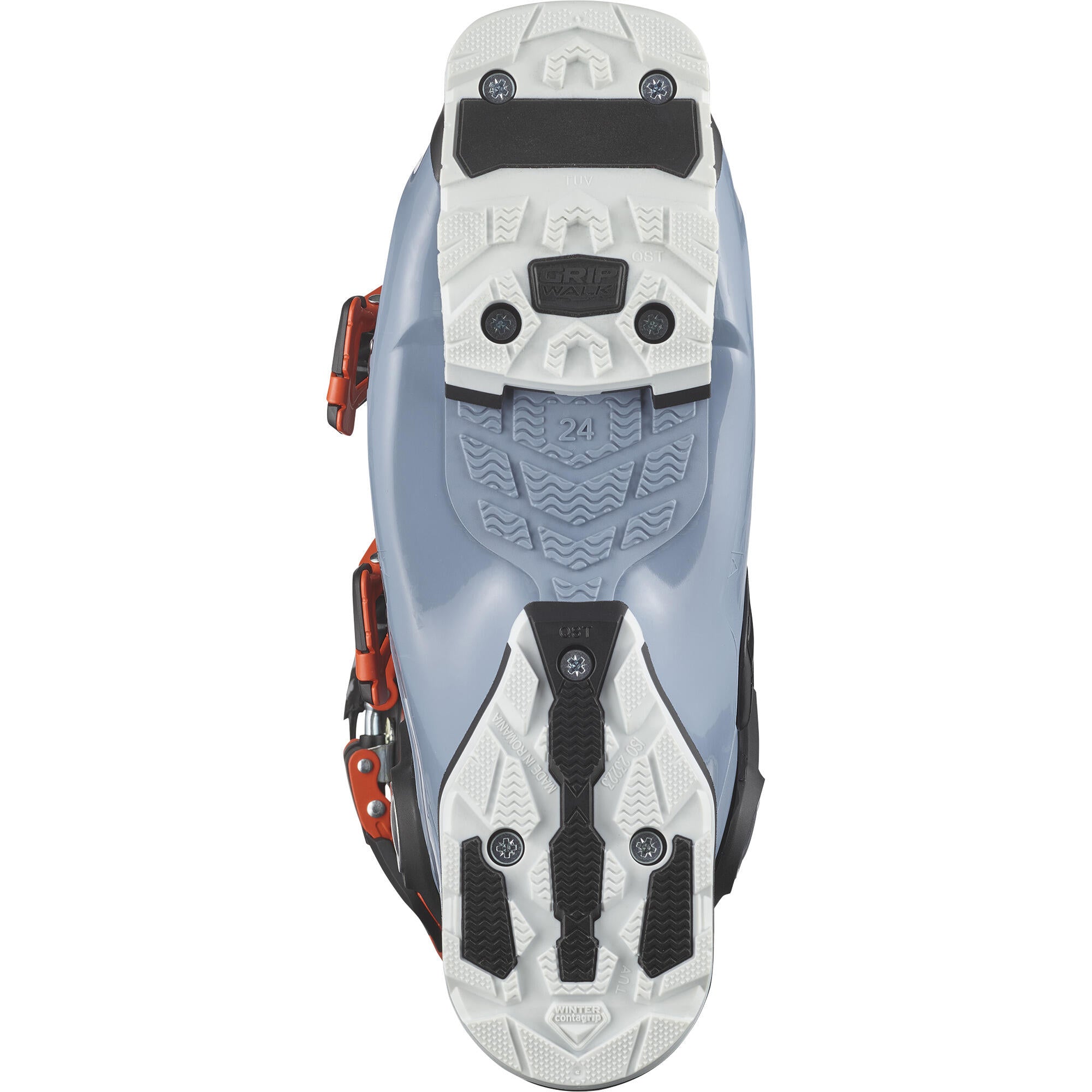 Salomon QST Access 70 T Junior Alpine Ski Boots - Coppen Blue
