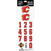 Sportstar NHL Helmet Decals - Calgary Flames