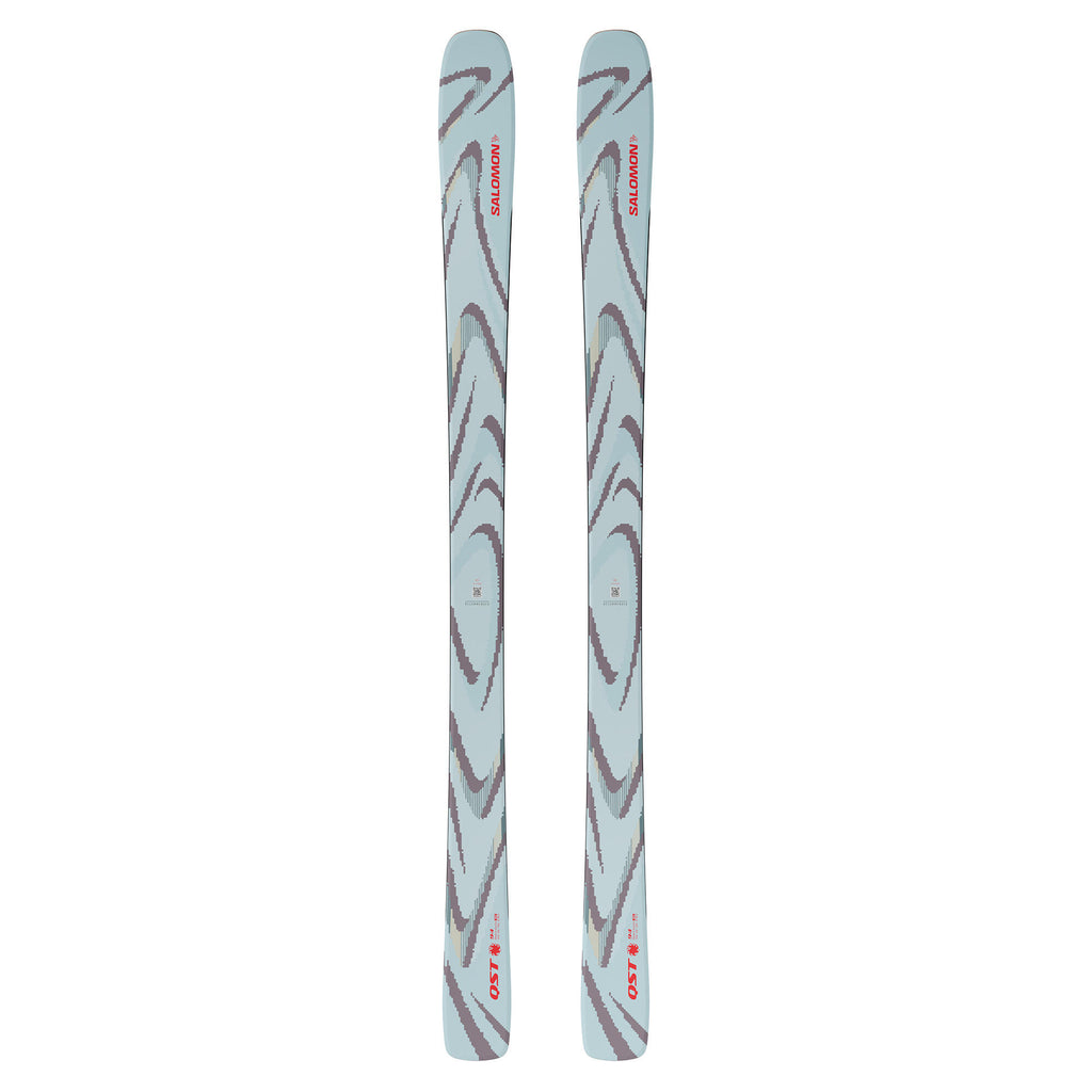 salomon freeride ski team Salomon QST 94 Alpine Skis - Iced Aqua/Nirvana