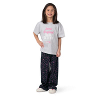 Barbie™ x CCM Grey Goal Getter Short Sleeve Youth T‑Shirt