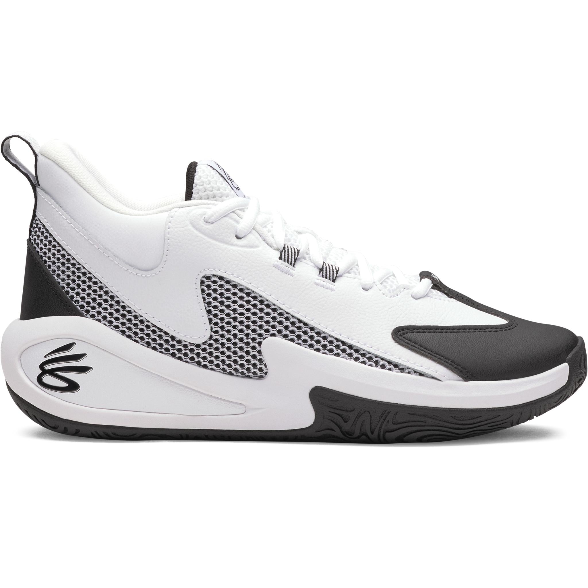 Under Armour Curry 3Z 25 Basketball Shoes - White/Black | Source
