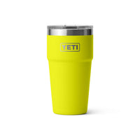 Yeti Rambler 591 ml (20 oz) Stackable Cup with MagSlider Lid - Firefly Yellow