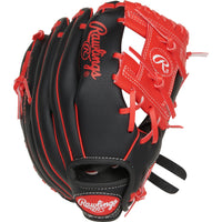 Rawlings Player Series 10" Youth Baseball Glove - Black/Red