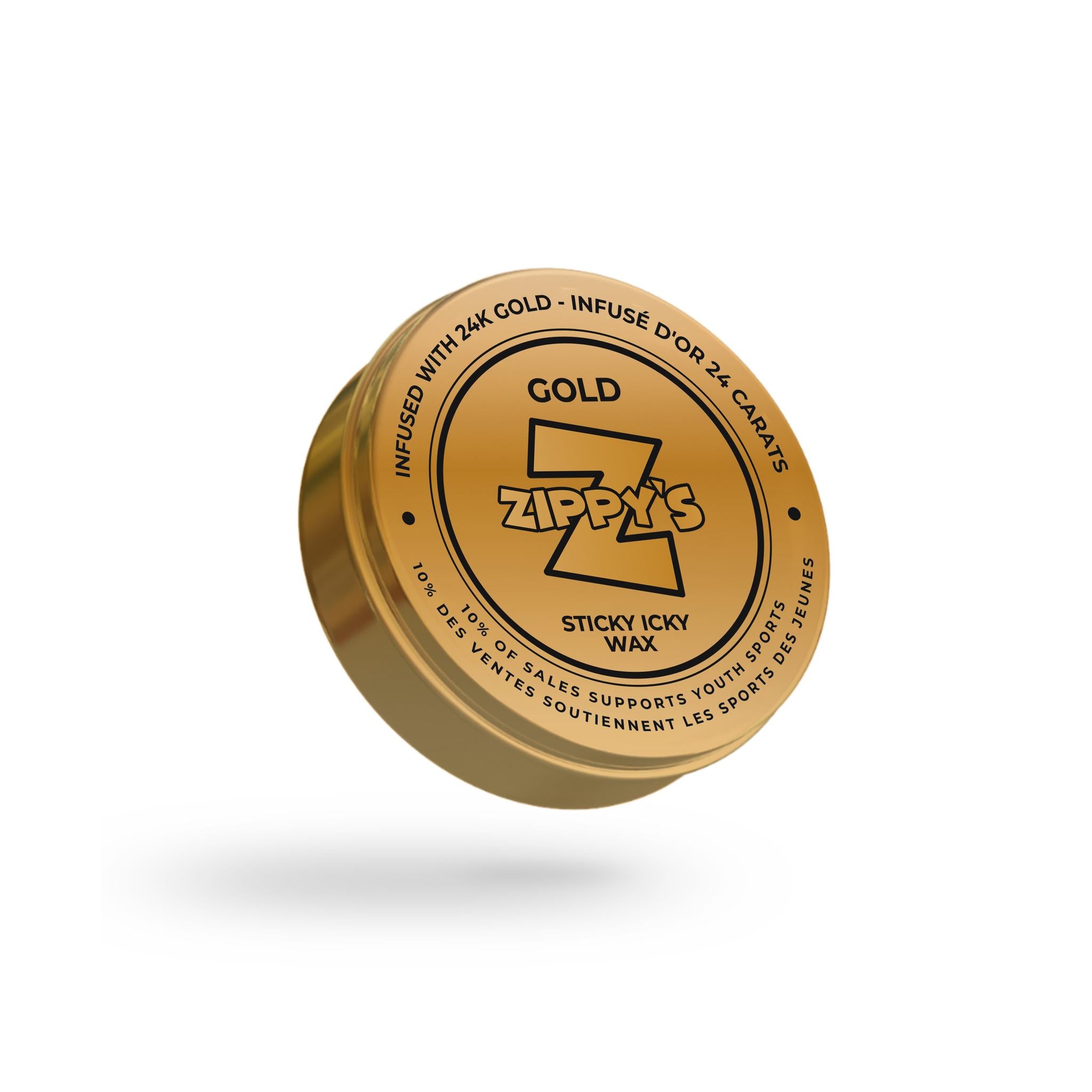 Zippy's Sticky Icky Gold Hockey Wax | Source for Sports