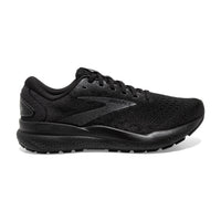 Brooks Ghost 16 Women's Running Shoes - Black/Black/Ebony