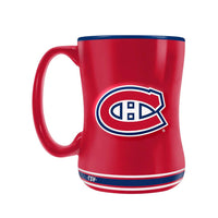 Tasse Sculptée Team Crest (14 oz) De Inglasco - Montreal Canadiens