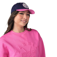 Barbie™ x CCM Adjustable Slouch Navy Adult Hat