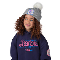 Barbie™ x CCM Grey Pom Knit Youth Toque