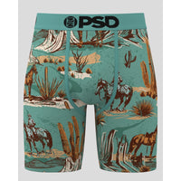 PSD Ranch Life Teal Boxer Brief