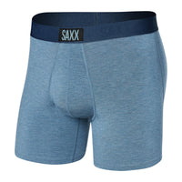 SAXX Ultra Fly Boxers - Stone Blue Heather