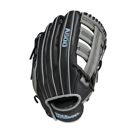 Gant De Baseball Wilson A500 Pour Jeunes - Intérieur/extérieur, Cuir Durable (30,5 Cm)