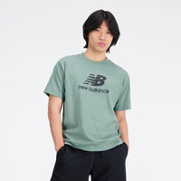 New Balance Essentials Stacked Logo Cotton Jersey Men's T-Shirt