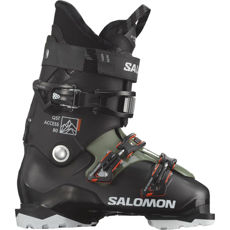 chaussures de ski salomon Bottes De Ski Alpins QST Access 80 De Salomon Pour Hommes - Noir | La Source du Sport