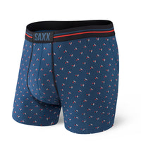 SAXX Ultra Fly Boxers - Blue Foxy