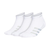 Adidas SL Stripe 3 Men's Low Cut Socks - 3-Pack - White